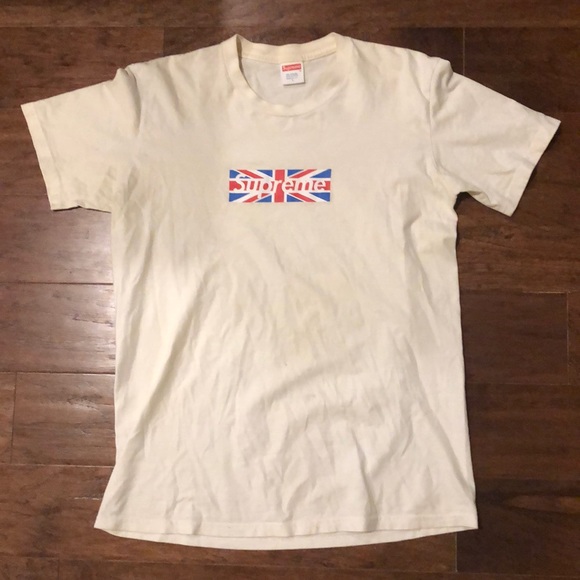 supreme union jack box logo